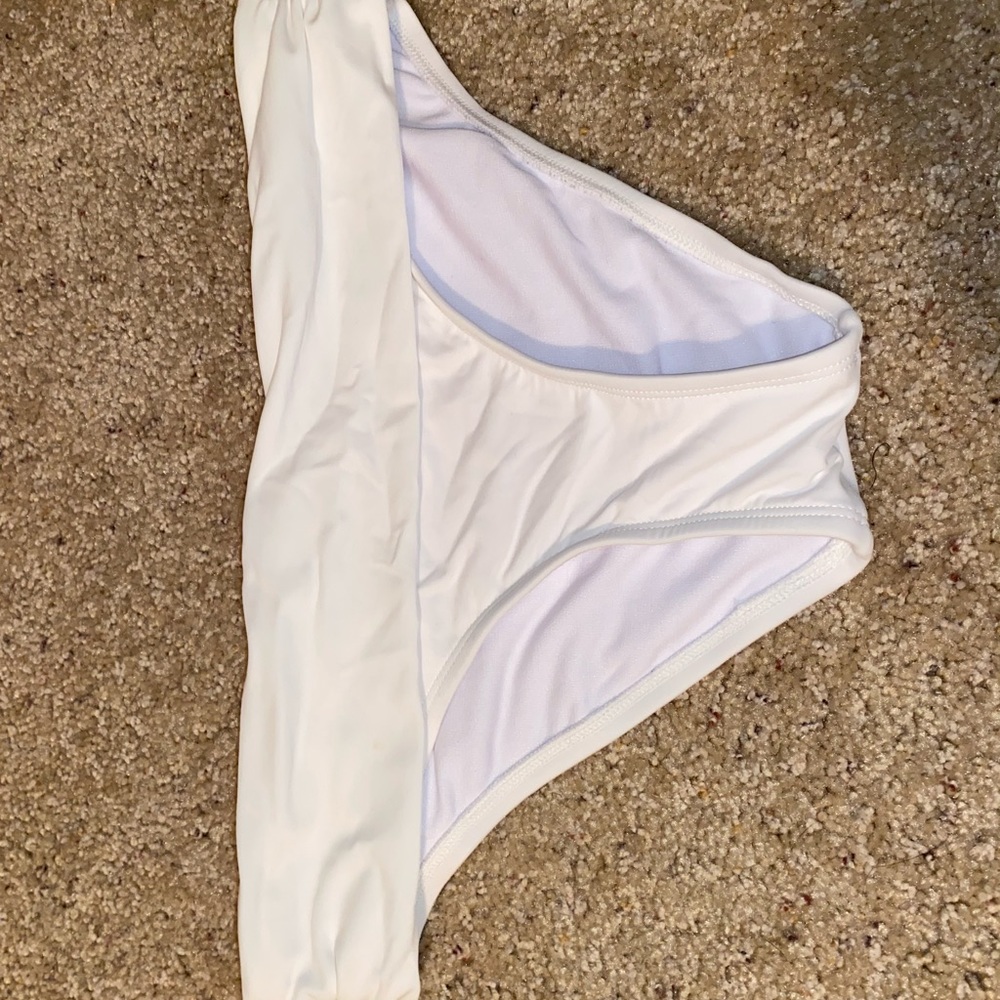 White Bikini Bottoms
